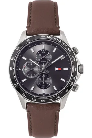 Tommy Hilfiger Men Leather Analogue Watch TH1792015W
