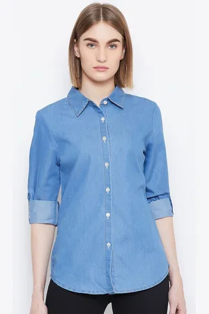 BAESD Women Classic Opaque Casual Shirt
