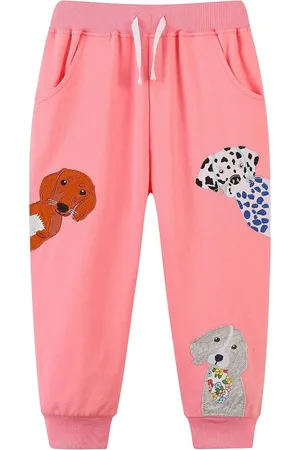 Stylecast Girls Printed Mid-Rise Joggers