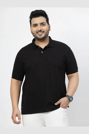 Pluss Men Polo Collar Pockets T-shirt