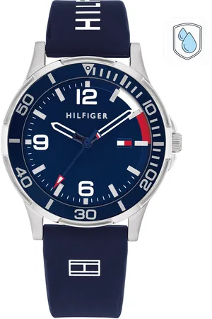 Tommy Hilfiger Men Dial & Blue Straps Analogue Watch TH1720016W