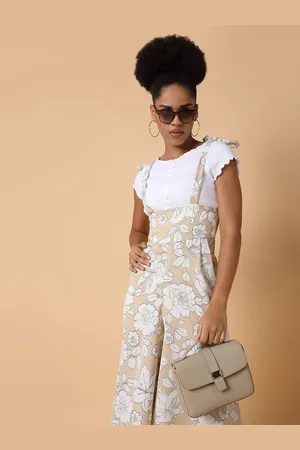 SHOWOFF Women Printed Capri Jumpsuit