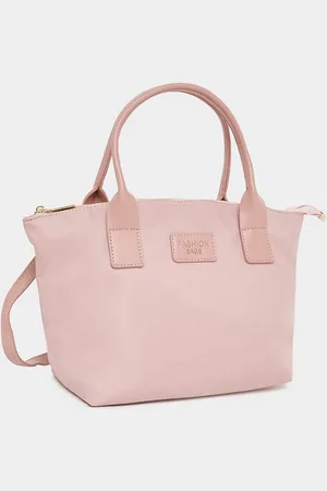 Styli Women Pink Patch Detail Shopper Bag