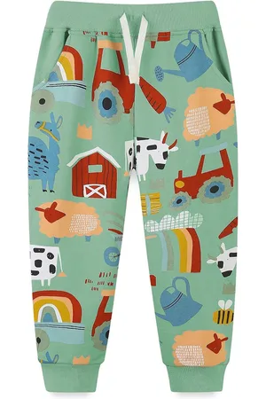 Stylecast Boys Printed Mid-Rise Joggers