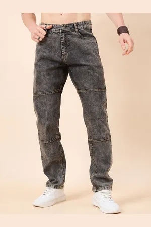 Studio Nexx Men Relaxed Fit Mid-Rise Heavy Fade Stretchable Jeans