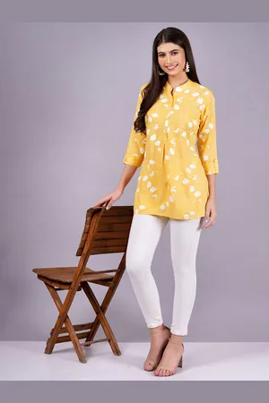 Kalini Women Floral Printed Shirt Style Top