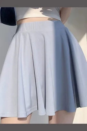 LULU & SKY Women Flared Mini Skirt