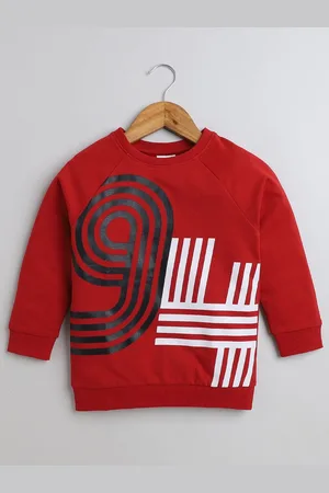 BUMZEE Boys Striped Sweatshirt