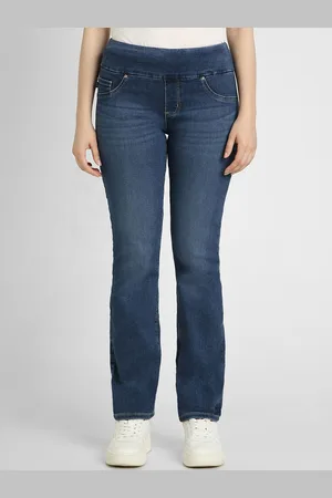 Lee Women Bootcut Low Distress Light Fade Stretchable Jeans