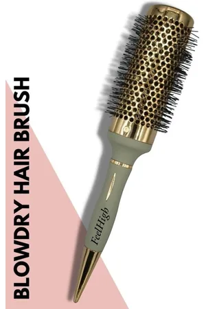 FEELHIGH 43mm Professional Blow Dryer Hair Brush - Grey