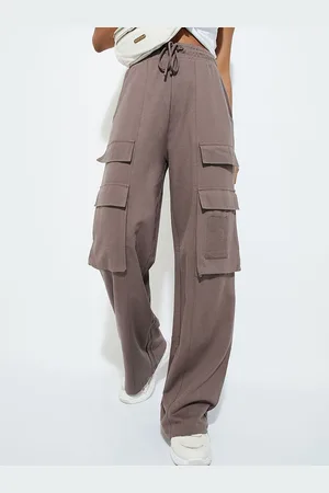 Max Collection URB_N Women Relaxed Fit Cargo Track Pants