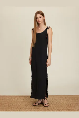 DeFacto Women Sleeveless Maxi Sheath Dress