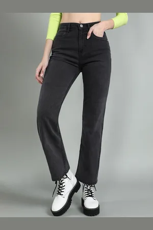 Roadster The Lifestyle Co Women Straight Fit High Rise Jeans