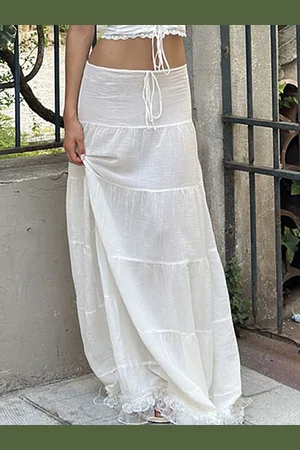 LULU & SKY Women Maxi Flared Skirts