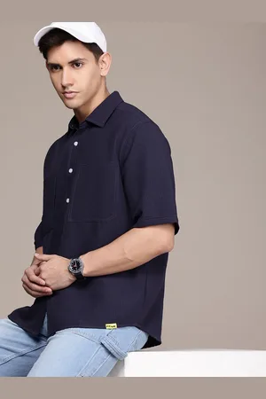 French Connection Men Premium Oversized Casual Shirt