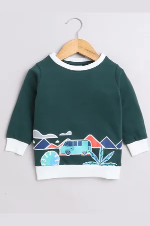 BUMZEE Boys Graphic Printed Sweatshirt