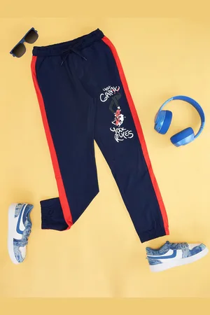 Pantaloons Boys Cotton Slim Fit Mid Rise Joggers