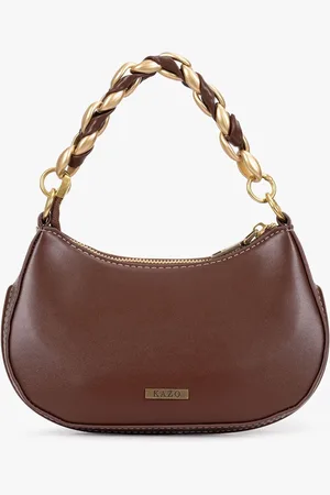 Kazo Half Moon Hobo Bag with Fringed