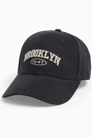 The Bear House Men Embroidered Pure Cotton Baseball Cap