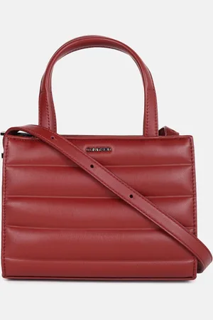 Calvin Klein Textured Oversized Structured Handheld Bag with Quilted Details