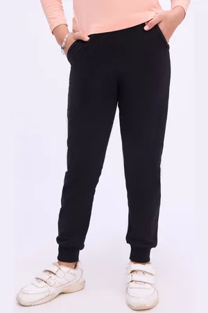 Bombay High Girls Mid Rise Pure Cotton Joggers