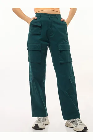 Bewakoof Women Baggy Oversized Cargo Pants