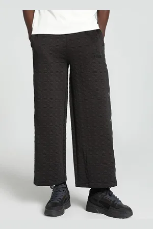 PUMA Luxe Sport T7 Unisex Self Design Relaxed Fit Wise Leg Track Pants