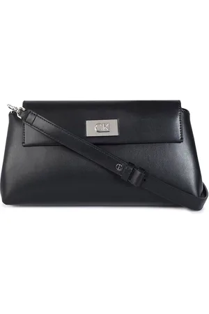 Calvin Klein Women Structured Sling Bag with Quilted
