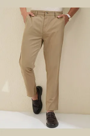 Highlander Men Soft Feel Twill Chino Trousers