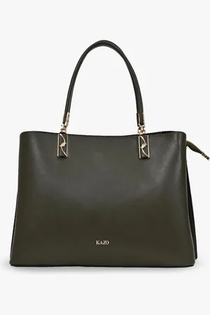 Kazo Structured Synthetic Leather Handheld Bag