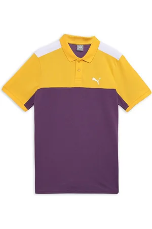 PUMA Boys Colorblock Youth Polo Tshirts