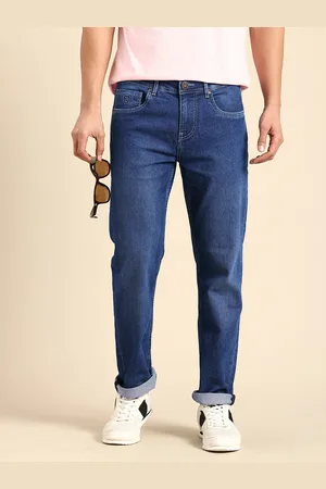 Being Human Men Straight Fit Light Fade Stretchable Jeans