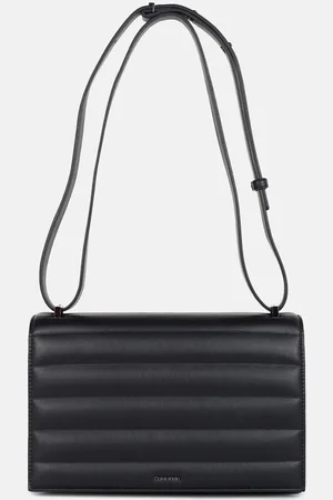 Calvin Klein Structured Shoulder Bag with Quilted details