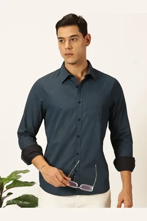 Provogue Men Printed Premium Pure Cotton Slim Fit Casual Shirt