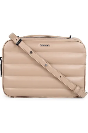 Calvin Klein Women Textured Shopper Sling Bag with Quilted