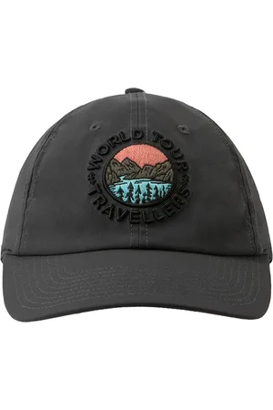 DECATHLON Unisex Grey & Blue Ventilated Mountain Travel Cap