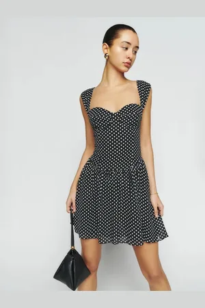 LULU & SKY Women Polka Dot Print Fit & Flare Mini Dress