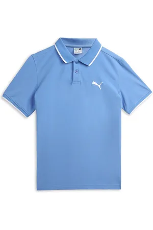 PUMA Collar Tipping Polo B Boys Cotton Youth T-Shirts