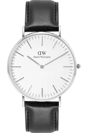 Daniel Wellington Men Dial & Leather Straps Analogue Watch-DW00100020K