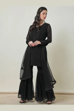 Soch Georgette Suit Set With Beads
