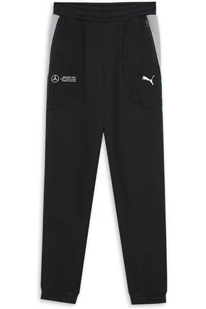 PUMA Unisex Kids Solid Regular Fit Slip On Regular Track Pants