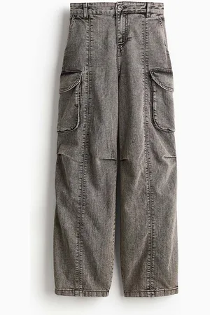 H&M Women Baggy Low Cargo Jeans