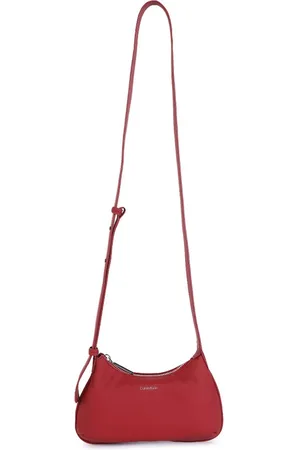 Calvin Klein PU Women Structured Sling Bag