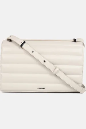 Calvin Klein Structured Sling Bag with Quilted Details