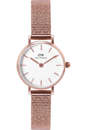 Daniel Wellington Women Stainless Steel Bracelet Style Straps Analogue Watch-DW00100447K