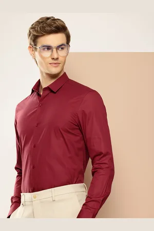 Invictus Men Original Slim Fit Pure Cotton Formal Shirt