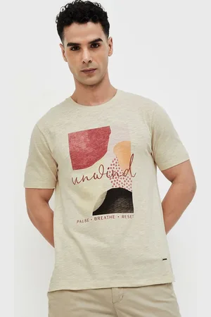 Lifestyle Men Printed Pockets T-shirt