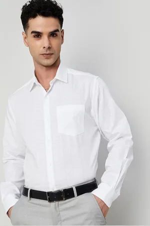 Lifestyle Men Grid Tattersall Checks Opaque Checked Casual Shirt