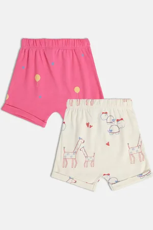 MINI KLUB Girls Conversational Printed Shorts