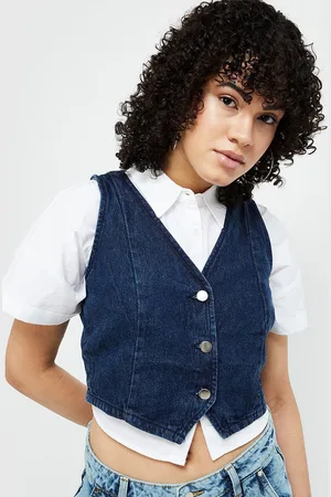 Lifestyle Women Geometric Open Front Jacket